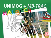 Abbildung von: UNIMOG + MB-trac Malbuch - Motorbuch Verlag