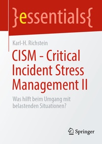 Abbildung von: CISM - Critical Incident Stress Management II - Springer