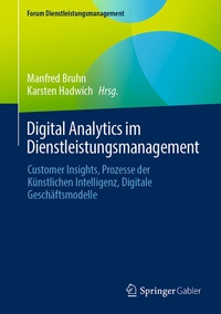 Abbildung von: Digital Analytics im Dienstleistungsmanagement - Springer Gabler