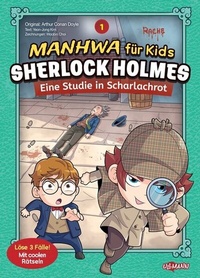 Abbildung von: Manhwa für Kids: Sherlock Holmes (Band 1) - Eine Studie in Scharlachrot - Ullmann Medien