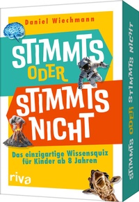 Abbildung von: Stimmts oder stimmts nicht? - Das einzigartige Wissensquiz für Kinder ab 8 Jahren - Riva