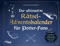 Cover: Der ultimative R&auml;tsel-Adventskalender f&uuml;r Potter-Fans - Riva