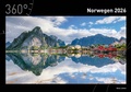 Cover: Norwegen Premiumkalender 2026 - 360&deg; medien