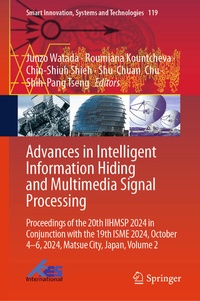 Enlarge image Cover: Advances in Intelligent Information Hiding and Multimedia Signal Processing - Springer