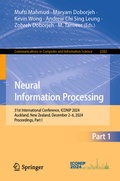 Cover: Neural Information Processing - Springer