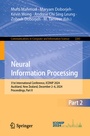 Cover: Neural Information Processing - Springer
