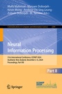 Cover: Neural Information Processing - Springer Nature Switzerland AG