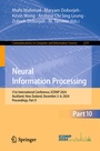 Cover: Neural Information Processing - Springer