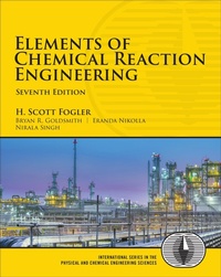 Enlarge image Cover: Elements of Chemical Reaction Engineering - Pearson
