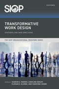 Cover: Transformative Work Design - Oxford University Press Inc
