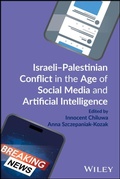 Cover: Israeli-Palestinian Conflict in the Age of Social Media and Artificial Intelligence - Wiley