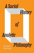 Cover: A Social History of Analytic Philosophy - Verso Books