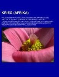 Bild: Krieg (Afrika) - Books LLC, Wiki Series