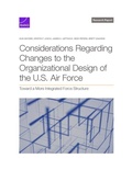 Cover: Considerations Regarding Changes to the Organizational Design of the U.S. Air Force - RAND Corporation