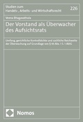 Cover: Der Vorstand als &Uuml;berwacher des Aufsichtsrats - Nomos