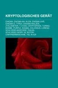 Abbildung von: Kryptologisches Gerat - Books LLC, Wiki Series