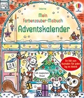Cover: Mein Farbenzauber-Malbuch: Adventskalender - Usborne