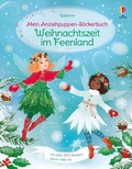 Cover: Mein Anziehpuppen-Stickerbuch: Weihnachtszeit im Feenland - Usborne