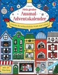 Cover: Mein gro&szlig;er Ausmal-Adventskalender - Usborne