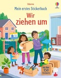 Cover: Mein erstes Stickerbuch: Wir ziehen um - Usborne