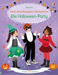 Cover: Mein Anziehpuppen-Stickerbuch: Die Halloween-Party - Usborne