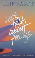 Cover: Let's Talk About Feelings - Kiepenheuer & Witsch