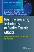 Bild: Machine Learning Techniques to Predict Terrorist Attacks - Springer