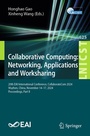 Cover: Collaborative Computing: Networking, Applications and Worksharing - Springer