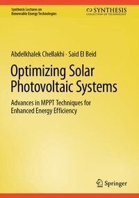 Enlarge image Cover: Optimizing Solar Photovoltaic Systems - Springer