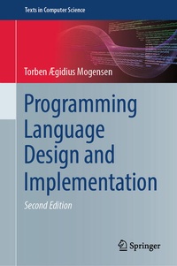 Enlarge image Cover: Programming Language Design and Implementation - Springer