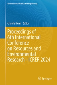 Abbildung von: Proceedings of 6th International Conference on Resources and Environmental Research - ICRER 2024 - Springer