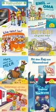 Cover: Pixi-8er-Set 307: Pixi unterwegs mit Bus und Bahn (8x1 Exemplar) - Carlsen