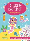 Cover: Bastelset f&uuml;r Kinder: Sticker-Bastelset: Meerjungfrauen - Carlsen