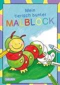 Cover: Mein tierisch bunter Malblock - Carlsen