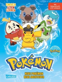 Abbildung von: Pokémon Erstlesebuch: Neue Pokémon, neue Abenteuer - Carlsen