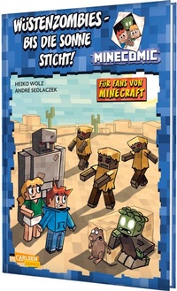 Abbildung von: Wüstenzombies - bis die Sonne sticht! Für Fans von Minecraft - Carlsen Comics