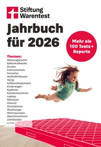 Abbildung von: Stiftung Warentest Jahrbuch 2026 - Stiftung Warentest