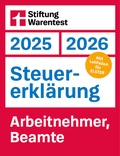 Cover: Steuererkl&auml;rung 2025/2026 - Arbeitnehmer, Beamte - Stiftung Warentest