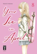 Cover: Your Lie in April 08 - Egmont Manga