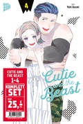 Cover: Cutie and the Beast Komplettset: Band 1 - 4 - Manga Cult