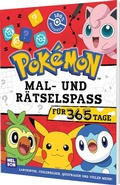 Cover: Pok&eacute;mon Activity-Buch: Mal- und R&auml;tselspa&szlig; f&uuml;r 365 Tage - Nelson