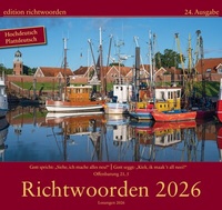 Abbildung von: Richtwoorden Kalender 2026 - Ostfriesland Verlag