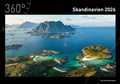 Cover: Skandinavien Premiumkalender 2026 - 360&deg; medien