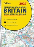 Cover: 2027 Collins Essential Road Atlas Britain and Northern Ireland - Collins