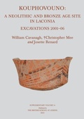 Cover: Kouphovouno - British School at Athens