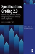 Cover: Specifications Grading 2.0 - Routledge