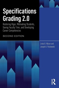 Enlarge image Cover: Specifications Grading 2.0 - Routledge