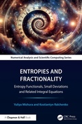Cover: Entropies and Fractionality - Chapman and Hall