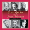 Cover: Great Quotes from Great Women - Simple Truths, LLC