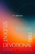 Cover: The Message Student Devotional Bible: Psalms - NavPress